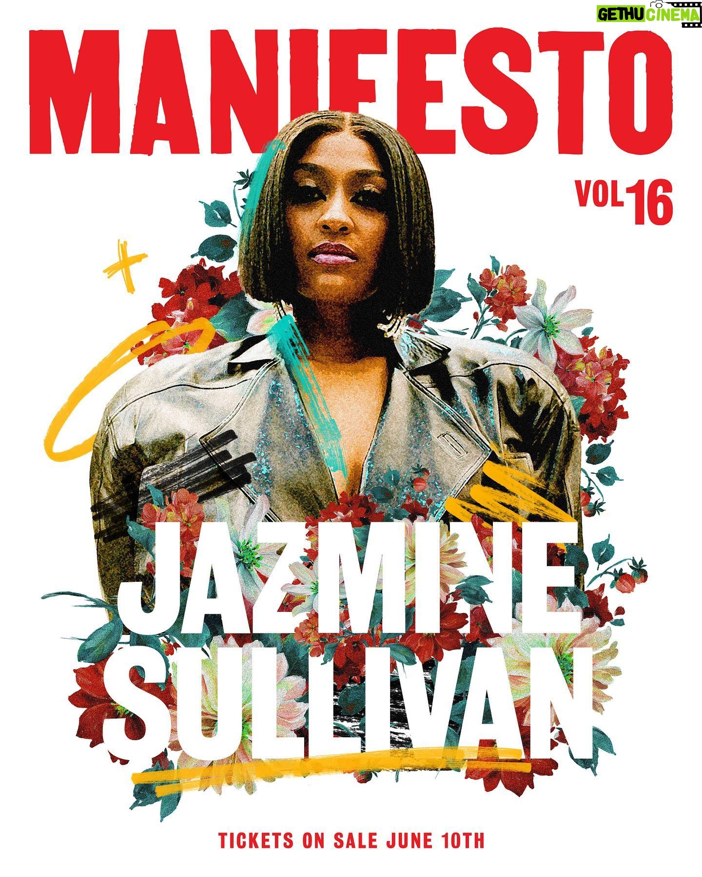 Jazmine Sullivan Instagram - Can’t wait to see you on August 12th, Toronto. Swipe for the full line up 🖤Tickets https://www.mnfsto.ca/