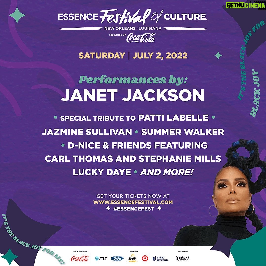 Jazmine Sullivan Instagram - Can’t wait to get back to @essencefest. See you soon New Orleans 😘
