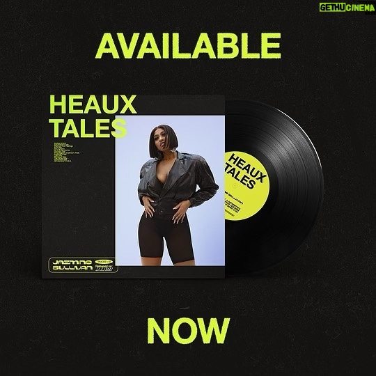 Jazmine Sullivan Instagram - Excited to announce the Heaux Tales vinyl will be available on 5/20 and is available for pre-order now! Link in bio 🖤