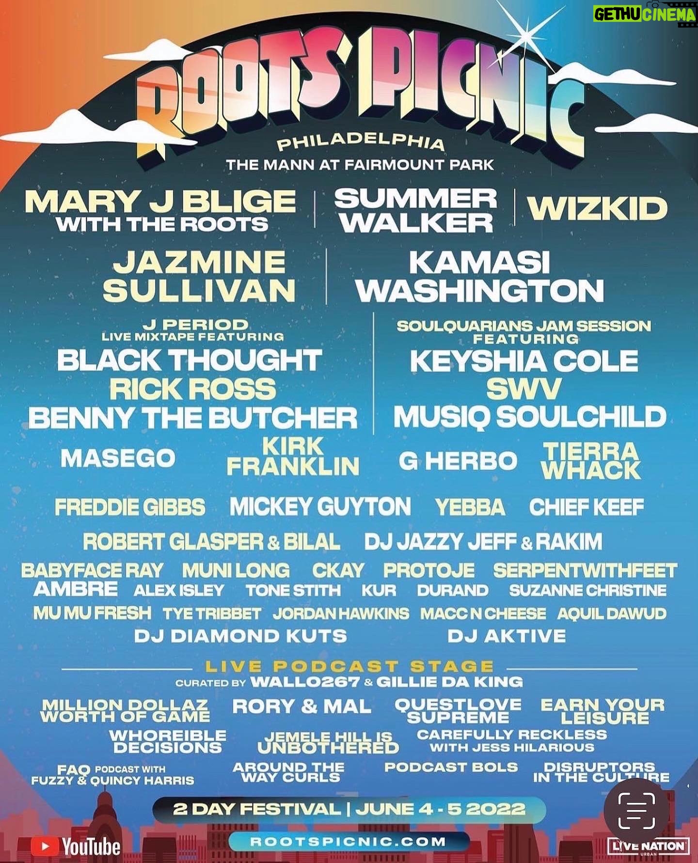 Jazmine Sullivan Instagram - Philly, the @rootspicnic is back & Iām outside. š