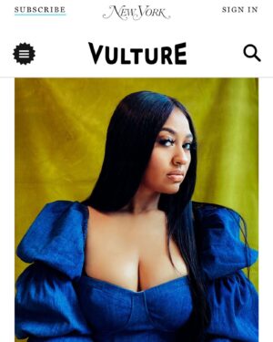 Jazmine Sullivan Instagram - Thank u @vulture for the write up! Check out the article guys. Link in bio☝🏾❤️