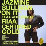 Jazmine Sullivan Instagram - Thank you all for making “On It” Certified Gold. Y’all nasty 🤣 @arilennox love you 🖤. K. Byeeee
