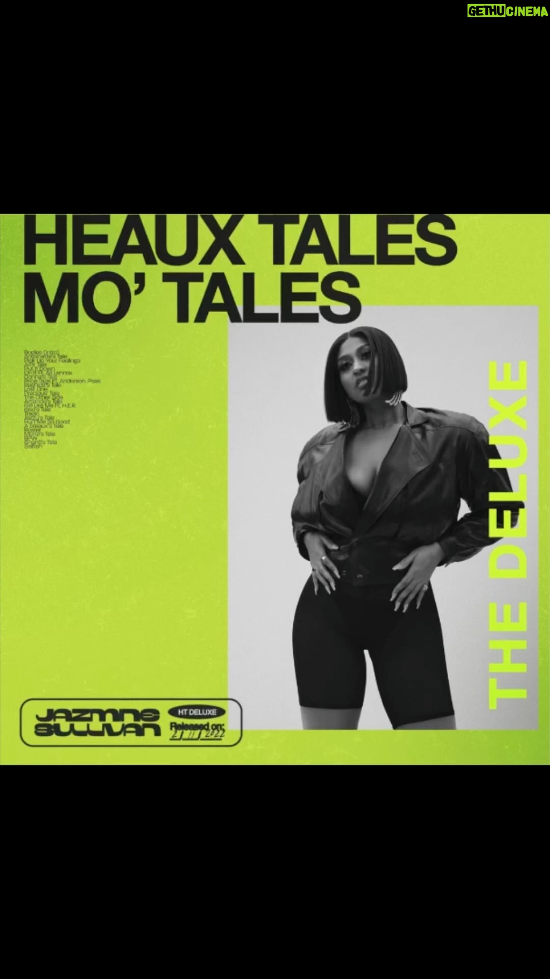 Jazmine Sullivan Instagram - Heaux Tales Mo’ Tales out this Friday.
