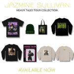 Jazmine Sullivan Instagram - Hey y’all. Merch from the Heaux Tales Tour is available! Limited quantities available. Link in bio 🖤