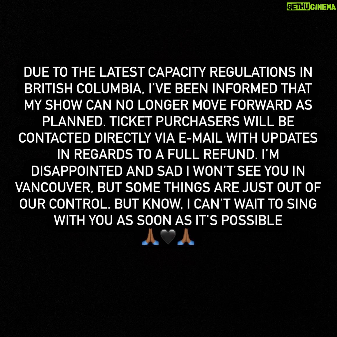 Jazmine Sullivan Instagram - Iām sorry Vancouver. šš¾