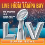 Jazmine Sullivan Instagram – You can relive the @Pepsi Super bowl LV Halftime show w/ @theweeknd, the National Anthem with me and @ericchurchmusic and America the Beautiful with @hermusicofficial after the show on Sunday night! Pre-Save the Live Visual Album now: NFL.com/LiveVisualAlbum #SBLV