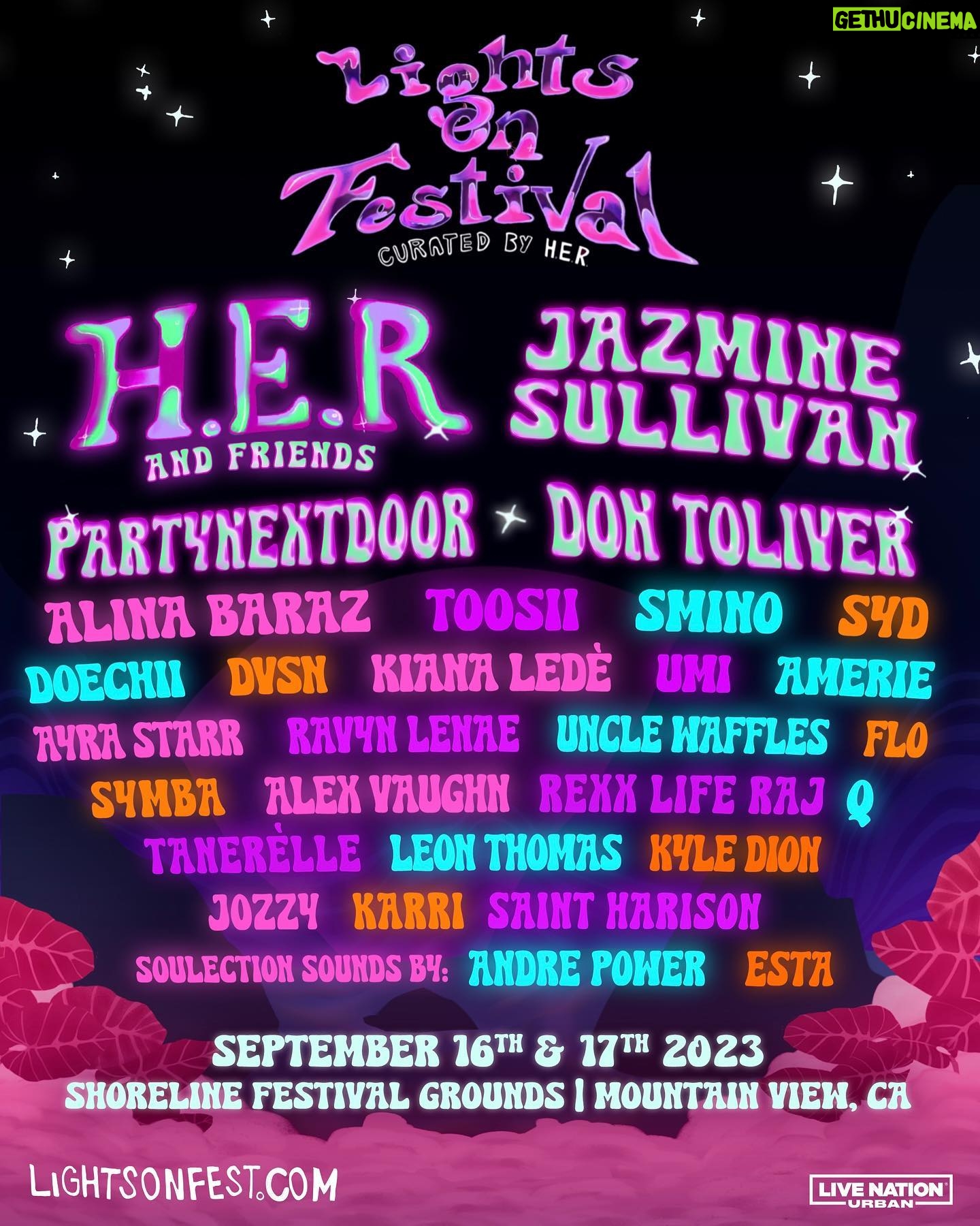 Jazmine Sullivan Instagram - Joining my girl @hermusicofficial this September for @lightsonfest ~ tickets on sale Friday @livenation 💜