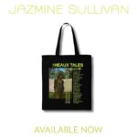 Jazmine Sullivan Instagram - Hey y’all. Merch from the Heaux Tales Tour is available! Limited quantities available. Link in bio 🖤