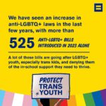 Jazz Jennings Instagram - I know the difference a supportive, welcoming school environment can make for LGBTQ youth — and no elected official should go out of their way just to make life harder for kids. We need to get involved locally to push back against discriminatory legislation that only seeks to make our classrooms less inclusive. You can join the @humanrightscampaign and me by going to hrc.im/HRCJazz to get connected in your community.
