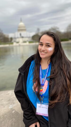 Jazz Jennings Instagram - I am a girl. I am transgender and proud. A lot of people have been sharing false narratives about my family and me, so I’d like to use this special transgender day of visibility to address them 🏳️‍⚧️

1. Since the moment I could express myself, I knew I was a girl. My identity as a woman was never placed upon me, and my parents didn’t force me to transition. All my parents did was support me, not encourage me. Through their unconditional love, they helped me find medical advice from professionals who supported me in my transition every step of the way.

2. I don’t regret my transition AT ALL. When I was 11, I started male puberty and was put on hormone blockers. Those blockers saved my life and continue to save the lives of so many youths out there. If I were forced to go through male puberty, it would’ve been devastating for me. It could’ve cost me my life, and the same will be true for many transgender youth who are denied gender-affirming care. Even more so, taking estrogen through hormone replacement allowed my body to develop how I wanted. I blossomed into a young woman, eventually got the bottom surgery, and am living as a proud woman today. 

3. Yes, I do struggle with my mental health and always have. It was not because I transitioned, and it’s, unfortunately, something many LGBTQ  people face. Why? A lot of it has to do with the hate and lack of acceptance we receive in society. So to all of you speaking about our mental health for views and calling our families abusers for supporting our transition, you are the only abusers. 

We must not lose hope. We must continue sharing our stories, using our art and platforms to express the love that forms the basis of our community. We are the rainbow!! Why do so many view the rainbow as something bad when it is a beautiful symbol in nature? It may require a little rain, but the rainbow will emerge from the darkness and persist as a sign of how wonderful the LGBTQIA  community is. I believe in us and know that we are the future. Let us shine now and forever. #TDOV #TransIsBeautiful