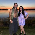 Jazz Jennings Instagram - Had so much fun dancing, singing, and vibin’❤️🧡💛💚💙💜 Thanks for a great time @sander_jennings 😘