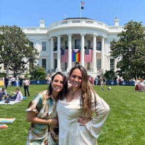 Jazz Jennings Instagram - Pride at the White House! This was the largest Pride celebration in White House history🏳️‍🌈🏳️‍⚧️ We must protect the rights and safety of LGBTQ  people amid a state of “terrifying" attacks and legislation. We must stand united! #pride #pridemonth ❤️🧡💛💚💙💜