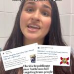 Jazz Jennings Instagram - Let trans people pee in peace! 🏳️‍⚧️❤️ Florida and many other states continue to attack trans people. In the past two weeks in Florida alone: - A bill was passed that allows a court to intervene to temporarily remove a child from their home if they receive gender-affirming treatments or procedures, - A bill was passed that restricts teachers, faculty and students from using the pronouns of their choice in public schools. - A ban on lessons on sexual orientation and gender identity from grades 4-12 was approved - The bathroom bill highlighted in this video was passed and could make it a misdemeanor trespassing offense for someone to use certain bathrooms that don’t align with their sex at birth. All of these bills and bans will have a direct affect on me and many other transgender individuals. It’s an attempt to eradicate trans people and scare us from living as our most authentic selves. This is evil. We must all stand up and speak out to stop people in power from believing that attacks on LGBTQ rights can be used to further a political agenda. Thank you to @sander_jennings & @ashmartin12 for helping me spread this important message about one of many bills affecting transgender people. 🏳️‍⚧️ #Transgender #TransRights
