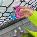 Jazz Lanfranchi Instagram - Pink Orange Green 🍑🏵🥝 Girls in L.A Melrose Avenue