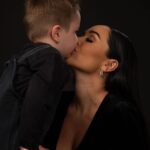 Jazz Lanfranchi Instagram - Si j’avais du décrire le fils idéal Avec les qualités et les défauts j’aurais demandé Cayden 🖤 Je t’aime tellement mon fils 🐻