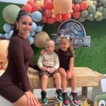 Jazz Lanfranchi Instagram - 🦖 Thanks to all our family and friends for yesterday party 🦖 Cayden’s birthday 2021 Dubai, United Arab Emirates