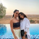 Jazz Lanfranchi Instagram - Les moments simples sont des moments de bonheur . thankyou girls for this 🤍 The Ritz-Carlton Ras Al Khaimah, Al Wadi Desert