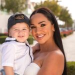 Jazz Lanfranchi Instagram - Mon bébé grandis si vite Mashallah tu seras toujours un miracle dans ma vie 🙌🏼 Je t’aime Cayden Dubai, United Arab Emirates