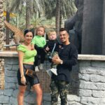 Jazz Lanfranchi Instagram - Family day ☘️ thank’s god for this day , we love animals 🦒 Dubai, United Arab Emirates