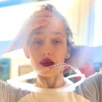Jemima Kirke Instagram - I must be crazy to let go of this Balenciaga necklace. Available at my closet sale 4/20 @tiburon2redhook 12-7pm.