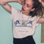 Jemima Kirke Instagram - Last few days of our push to bring menstrual programmes to 1000 people. Not that many people when you think about it and we are 25% of the way there. Listen, no one twisting your arm here but people will be impressed by your taste and altruism. It’s a great shirt. I made it. @wearethecycle LINK IN BIO
