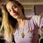 Jemima Kirke Instagram - Last portrait is the 1st grade school photo I never had. I’ve found my inner child and she is vulnerable, earnest and ready for a fuck ton of presents or else. *shirt for sale