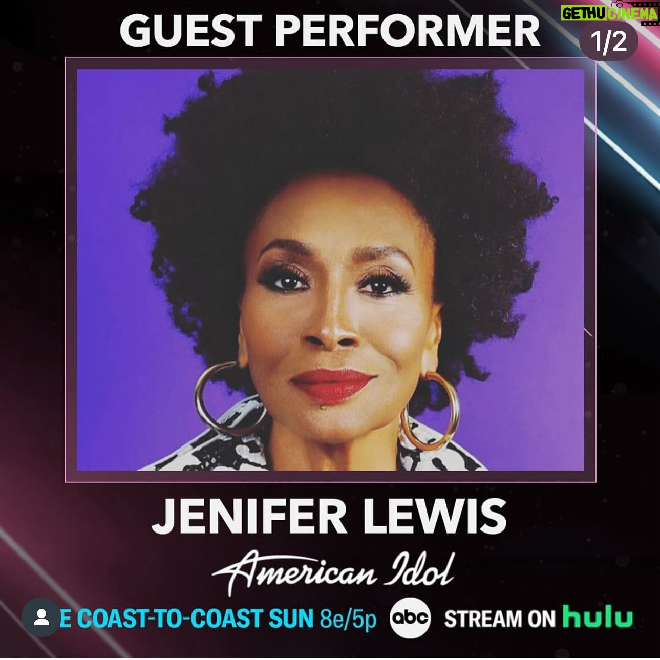 Jenifer Lewis Instagram - Y’all tune in and hear me SANGING this Sunday on Mother’s Day !!!