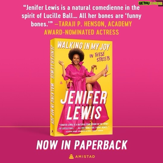 Jenifer Lewis Instagram - Rum pum pum-pum for my paperback y'all!!! @amazon @amistadbooks #harpercollins @barnesandnoble @audible Narrated by me.