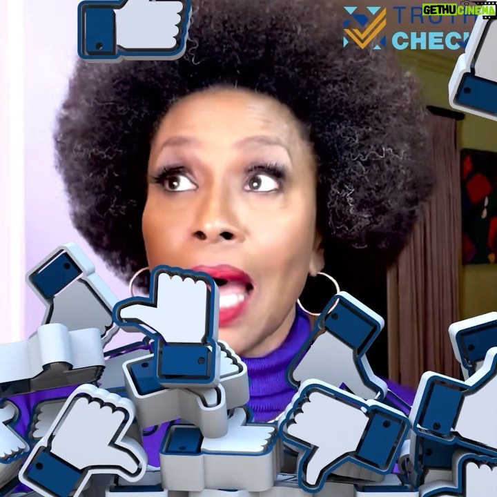 Jenifer Lewis Instagram - It’s time to take our power back! Start questioning what you see on social media BEFORE you share! Give that post a side eye 👀 and before you like or reshare. * * * * #TruthCheck #GiveItTheSideEye #SecondThought #TruthCheckPartner
