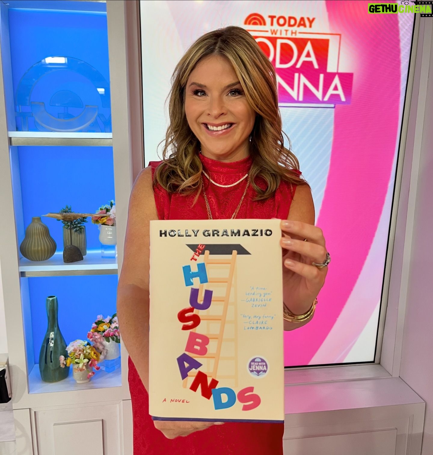 Jenna Bush Hager Instagram - It’s a new month, which means it’s time for another wonderful book... our April @readwithjenna pick is THE HUSBANDS by Holly Gramazio! This debut novel follows protagonist, Lauren, as she returns home to her London flat one night and is greeted at the door by her husband, Michael. There’s only one problem—she’s not married. She’s never seen this man before in her life. But according to her friends, her much-improved decor, and the photos on her phone, they’ve been together for years. As Lauren tries to figure out how she could be married to someone she can’t remember meeting, Michael goes to the attic to change a lightbulb and abruptly disappears. In his place, a new man emerges, and a new, slightly altered life re-forms around her. Realizing that her attic is creating an infinite supply of husbands (from toe-tapping musicians to breakfast sandwich connoisseurs), Lauren confronts the question: If swapping lives is as easy as changing a lightbulb, how do you know you’ve taken the right path? When do you stop trying to do better and start actually living? THE HUSBANDS is such a captivating novel that dances between reality and whimsy. Get your copy TODAY and dive into this brilliantly hilarious, surprising, and wise tale where love, choices, and infinite possibilities collide.