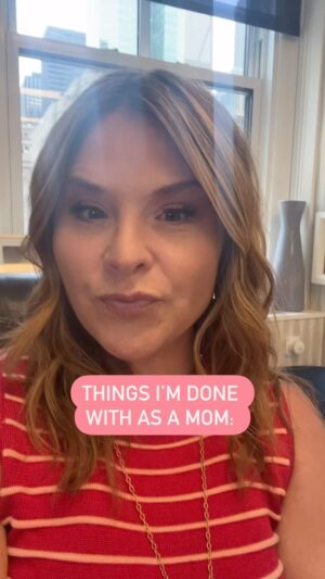 Jenna Bush Hager Instagram - Moms…what are y’all done with? #mamasdone