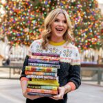 Jenna Bush Hager Instagram - Cheers to a year of good reads! And to many more in 2024🎄♥️ @readwithjenna 📸 @photonate