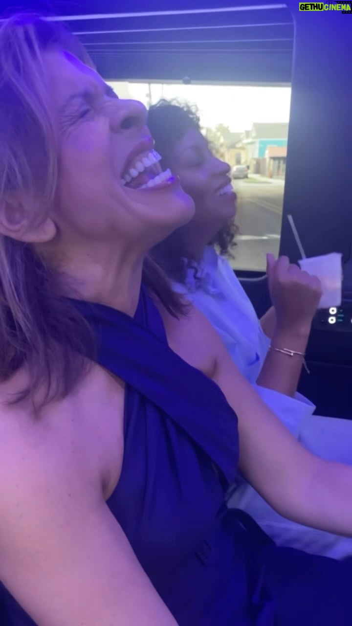 Jenna Bush Hager Instagram - Back in our fav city and of course Cowboy Carter is on repeat 🔁🤠… TUNE IN TO @hodaandjenna TOMORROW! Sponsored by @neworleansandco 👯♀️💜💓