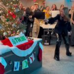 Jenna Bush Hager Instagram - It’s gonna be a carefree Christmas all season long 🎄🫶 Today’s special TODAY Show tree lighting guest was our very own, @jennabhager!