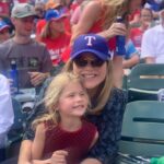 Jenna Bush Hager Instagram - Let’s GO Rangers! This little girl in the old-old stadium IS cheering LOUD for her favorite team ever. CC: my Ranger’s bestie @lelarose