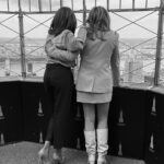 Jenna Bush Hager Instagram - We lit the city up! Happy anniversary @hodakotb @hodaandjenna 💗💜