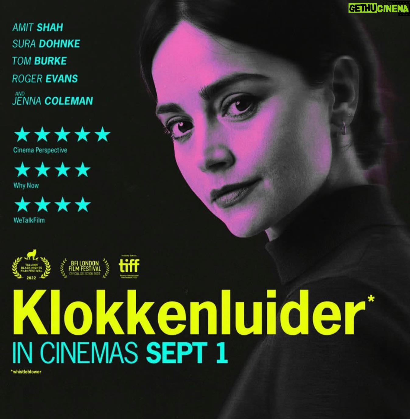 Jenna Coleman Instagram - KLOKKENLUIDER in cinemas now. Directed by Neil Maskell ✨ @erebuspictures