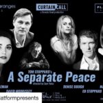 Jenna Coleman Instagram - We are doing a ‘virtual play’ see the link in my bio Repost @platformpresents ・・・ Jenna Coleman, David Morrissey, Denise Gough, Ed Stoppard & Maggie Service star in remote reading of 'A Separate Peace' by Tom Stoppard. . This is no ordinary script in hand reading - this performance has a full creative & production team behind it & will be directed by award-winning film & theatre director Sam Yates. . A new frontier for live theatre, creating new digital versions of traditional stage jobs - this innovative project is the first of its kind, developing a piece entirely remotely. . All profits from ticket sales will be split between a donation to The Felix Project. & the creatives & technicians forced out of work by the Covid-19 pandemic. . Link in bio to buy tickets 🎫 . Produced by us, @curtaincall & @appleasandorangesarts . #JennaColeman #DeniseGough #DavidMorrissey #EdStoppard #MaggieService #TomStoppard #Virtual #Theatre #SamYates #TheFelixProject
