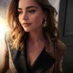 Jenna Coleman Instagram – When Chanel met Manchester… walking through the streets of my youth enroute. Rainwater at my feet. Celebrating the vibrancy, grit, rebellion and chaos that is this city. Joy in my heart, music in the veins. Thank you @chanelofficial @virginieviard ✨ #chanelmétiersdart23  show photo @millie_brady 📸 and her sexy camera ❤️ xx