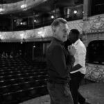 Jenna Coleman Instagram - Warm Up @oldvictheatre #missthisteam! @leicauk