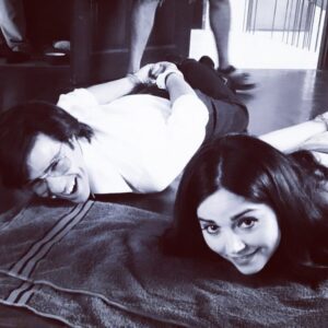 Jenna Coleman Instagram - Happiest of birthday’s @taharrahimofficiel. My one and only P.I.C #tonightisyournight 💥♥️