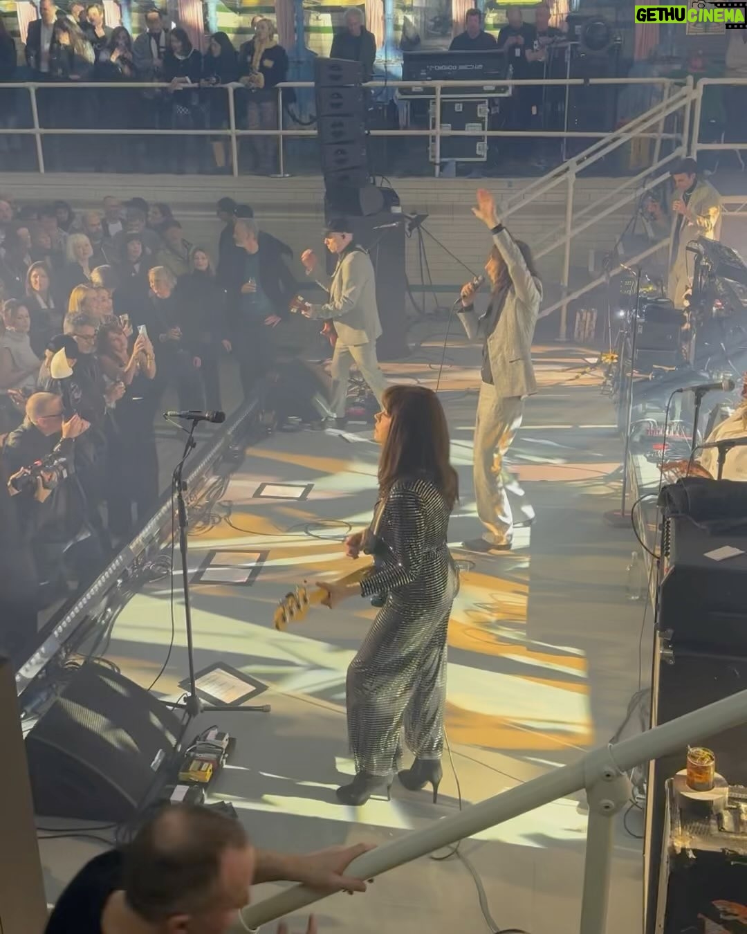 Jenna Coleman Instagram - When Chanel met Manchester… walking through the streets of my youth enroute. Rainwater at my feet. Celebrating the vibrancy, grit, rebellion and chaos that is this city. Joy in my heart, music in the veins. Thank you @chanelofficial @virginieviard ✨ #chanelmétiersdart23 show photo @millie_brady 📸 and her sexy camera ❤️ xx