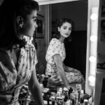Jenna Coleman Instagram - Dressing Room Pre show with @matthumphreyimages 📸 @oldvictheatre #AllMySons