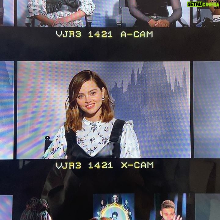 Jenna Coleman - 77.7K Likes - LA junket @thesandmanofficial thank you as ever @erdem 💙@preen