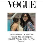 Jenna Coleman Instagram – Thank you @britishvogue 💫 Talking MA #TheSerpent with Radhika Seth @mammothscreen @bbcone @bbciplayer