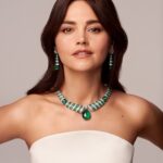 Jenna Coleman Instagram - A day spent in Glorious Green💚Thank you @bulgari. A Joy to be part of launching the new @BVLGARI MAGNIFICA collection debuting today with an incredible takeover of Rome – watch on Bulgari.com #Bvlgari! #BvlgariHighJewelry #BvlgariMagnifica #AD 📸: Photographer: @bypip Director: @rodneyrico Creative: @mcwhirterstudio Stylist: @chercoulter Hair: @cwoodhair Make-up: @naokoscintu