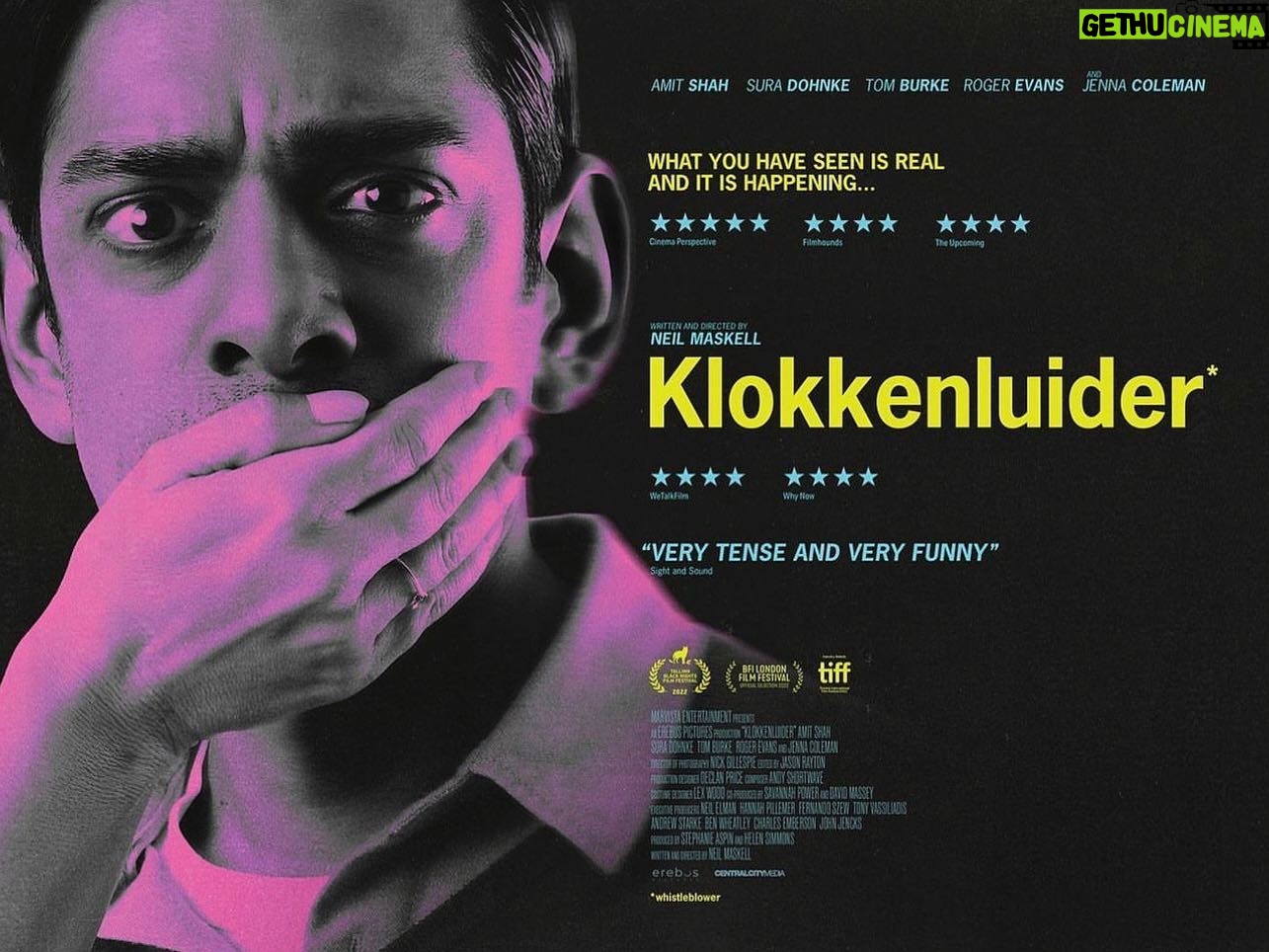 Jenna Coleman Instagram - Klokkenluider in cinemas sept 1st @erebuspictures #neilmaskell 🎥🎬🍿