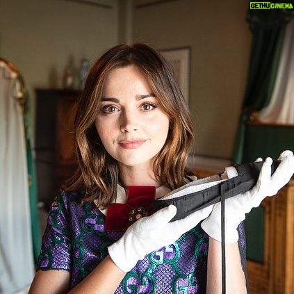 Jenna Coleman - 77K Likes - Queen Victoria’s shoes! Thank you @historicroyalpalaces