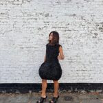 Jenna Coleman Instagram – LFW23 @jw_anderson ⚓️this dress gave all the joy and I made a sock out my invite 🧦 congratulations @jw_anderson