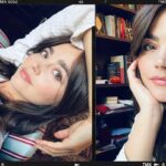 Jenna Coleman Instagram - Afternoon spent with @byrdie #stillathome #zoomdate